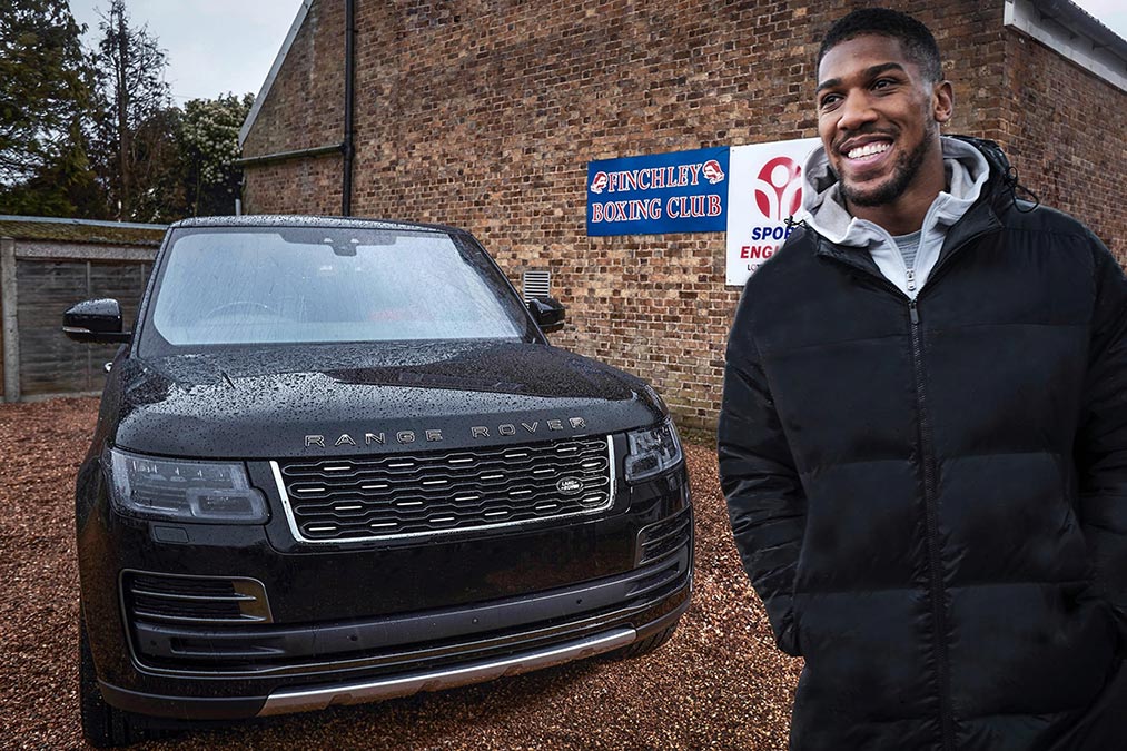 Anthony Joshua’s new custom-built Range Rover