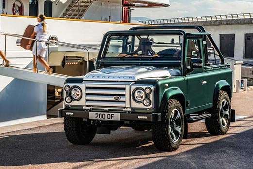 Overfinch reveal one-of-one 450bhp soft-top Land Rover Defender 90